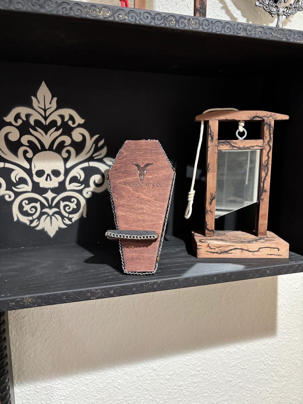 The Coffin Phone Stand