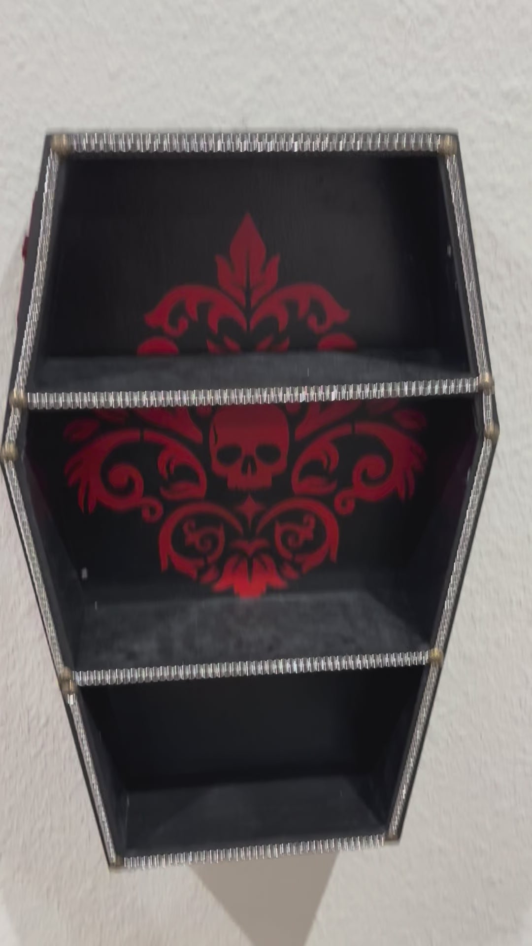 The Reliquary Case- Blood Damask Edition